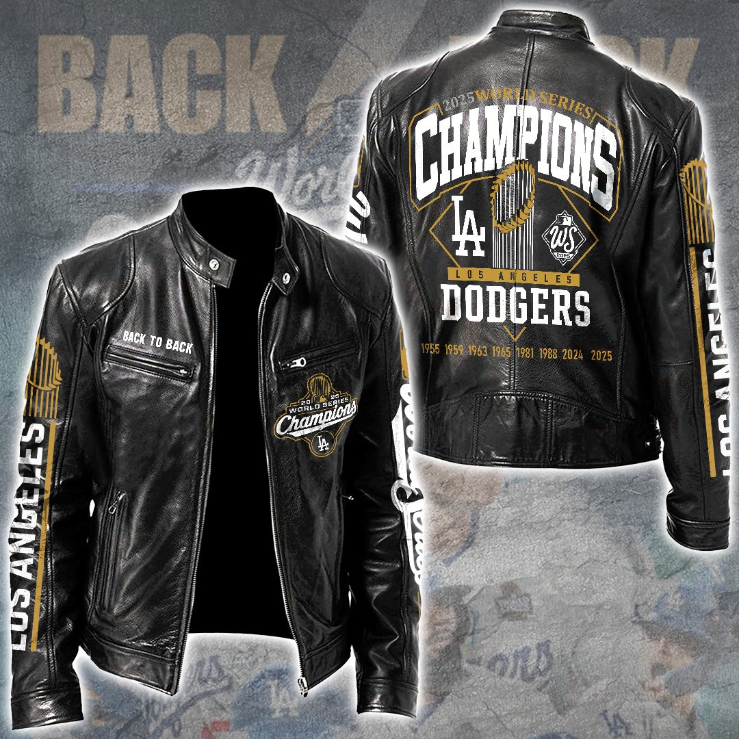 Los-Angeles-Dodgers-World-Series-2025-Motorcycle-Leather-Jacket Los Angeles Dodgers World Series 2025 Motorcycle Leather Jacket