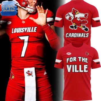 Louisville Cardinals For The Ville Limited Edition Unisex Performance T-Shirt
