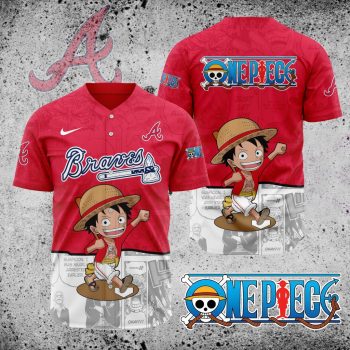MLB Atlanta Braves x One Piece Baseball Jersey DBJ1365