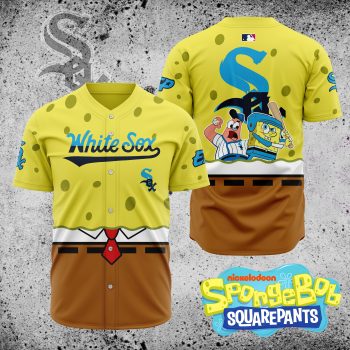 MLB Chicago White Sox X SpongeBob SquarePants Baseball Jersey DBJ1418