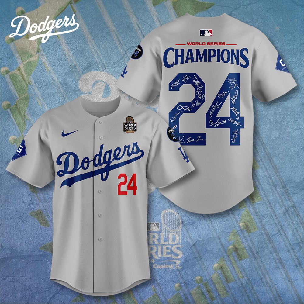 MLB-Los-Angeles-Dodgers-2024-World-Series-Champions-Design-Baseball-Jersey-DBJ1335 MLB Los Angeles Dodgers 2024 World Series Champions Design Baseball Jersey DBJ1335