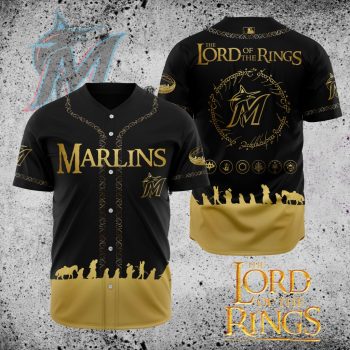 MLB Miami Marlins X The Lord Of The Rings Baseball Jersey DBJ1104