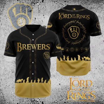 MLB Milwaukee Brewers X The Lord Of The Rings Baseball Jersey DBJ1105