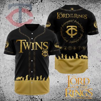 MLB Minnesota Twins X The Lord Of The Rings Baseball Jersey DBJ1103