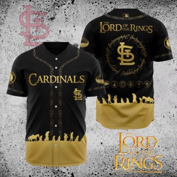 MLB St. Louis Cardinals X The Lord Of The Rings Baseball Jersey DBJ1096