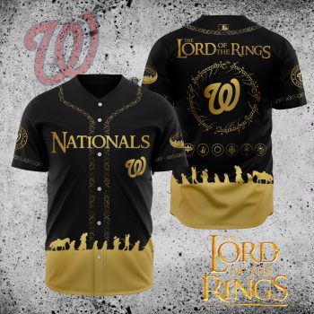 MLB Washington Nationals X The Lord Of The Rings Baseball Jersey DBJ1091