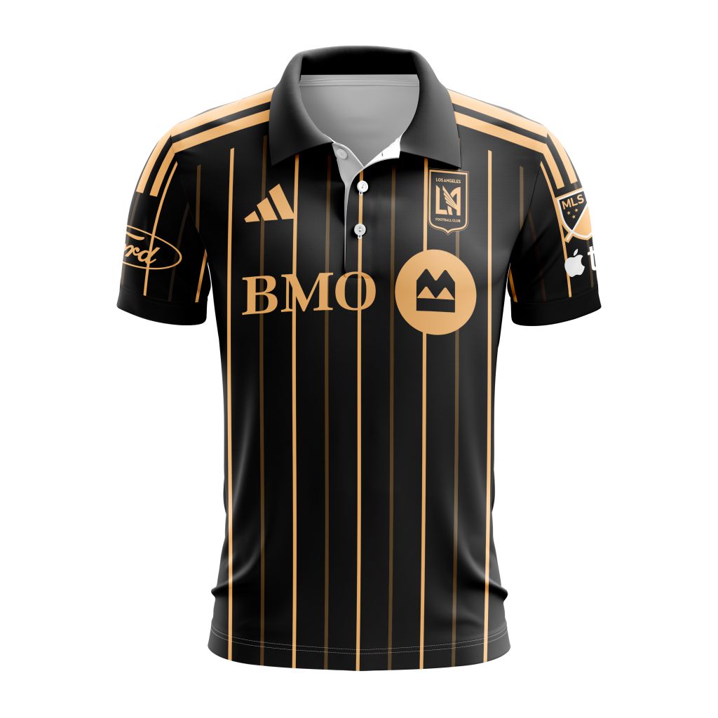 MLS-Los-Angeles-Football-Club-Personalized-2025-Home-Design-Polo-Shirt MLS Los Angeles Football Club Personalized 2025 Home Design Polo Shirt