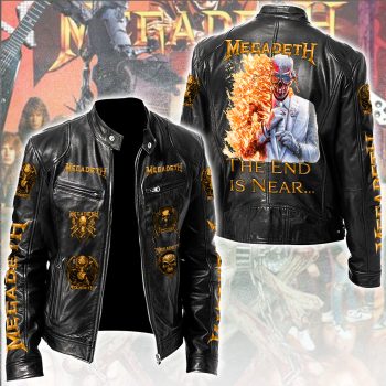 Megadeth Motorcycle Leather Jacket