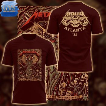 Metallica M72 World Tour Atlanta Limited Edition Unisex Performance T-Shirt