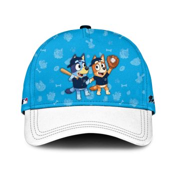 Miami Marlins MLB x Bluey And Bingo Special Edition Classic Cap 2025 DBJ1044