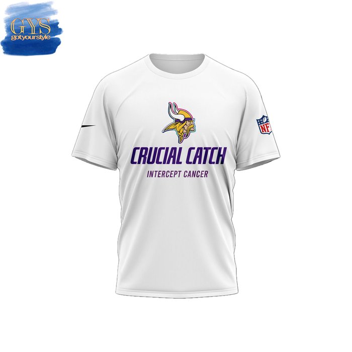Minnesota Vikings Beat Cancer Nike Shirt