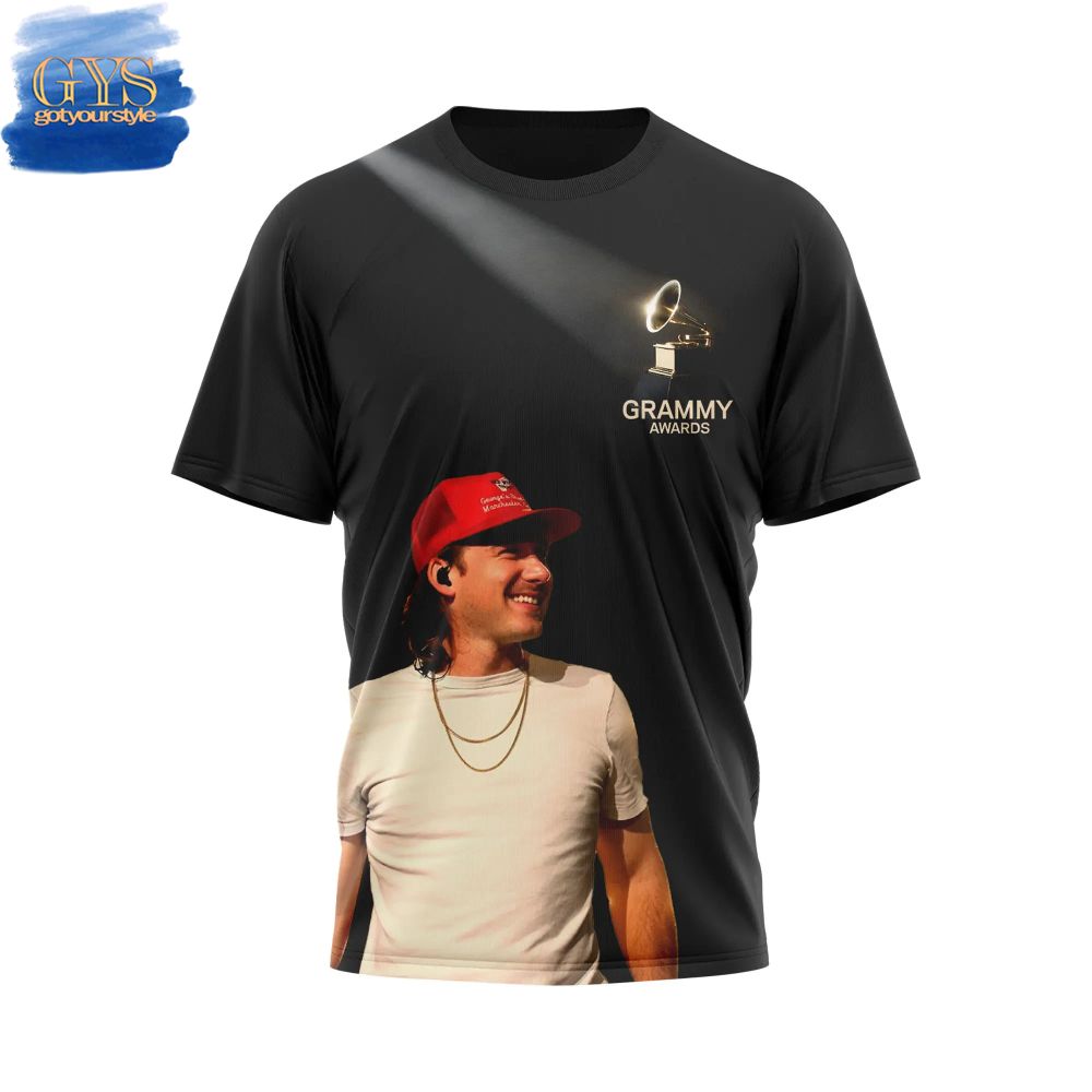 Morgan Wallen Grammy Awards Nominee Black Shirt