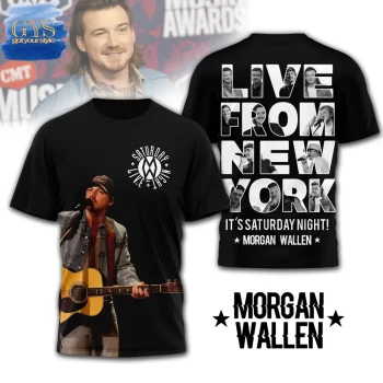 Morgan Wallen Live From New York Unisex Performance T-Shirt