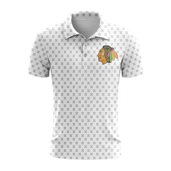 NHL Chicago Blackhawks Polo Shirt - White
