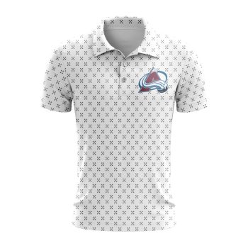NHL Colorado Avalanche Polo Shirt - White