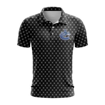 NHL Vancouver Canucks Polo Shirt - Black