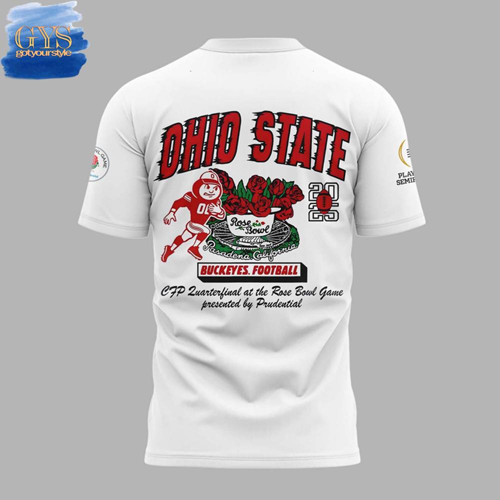 Ohio State Buckeyes Rose Bowl Game 2025 Limited Edition Shirt