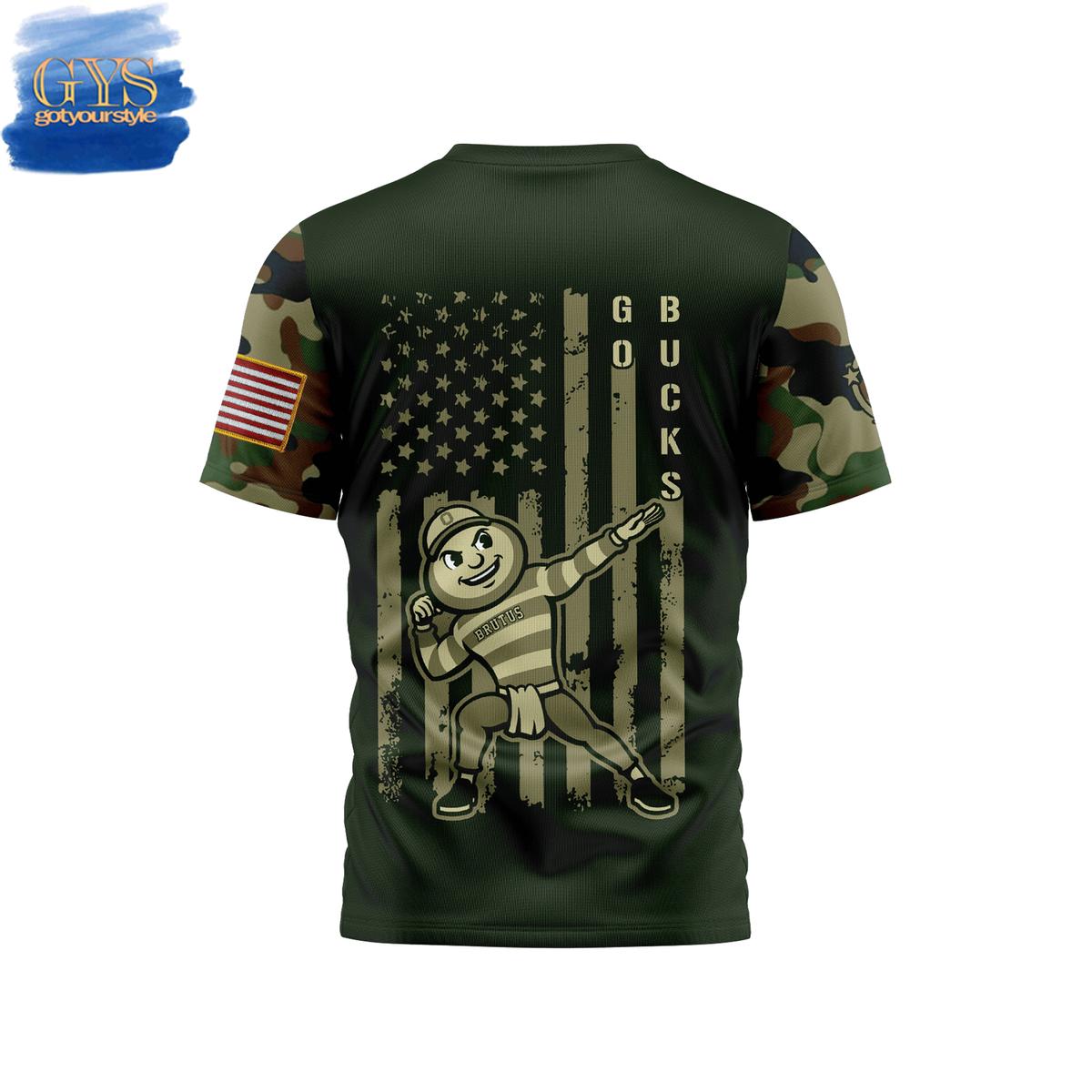 Ohio State Buckeyes Special Camo TShirt