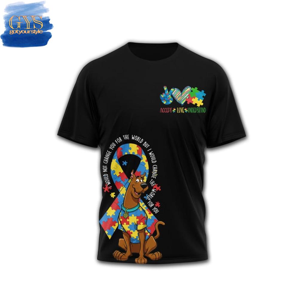 Scooby Doo Autism Awareness Limited Edition TShirt