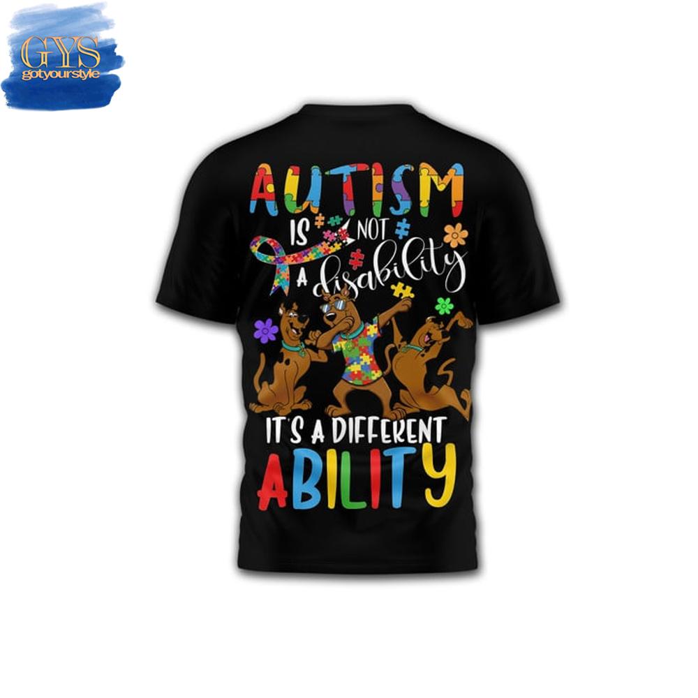 Scooby Doo Autism Awareness Limited Edition TShirt