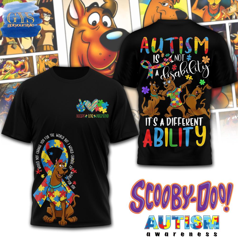 Scooby Doo Autism Awareness Limited Edition TShirt Scooby-Doo Autism Awareness Limited Edition Unisex Performance T-Shirt