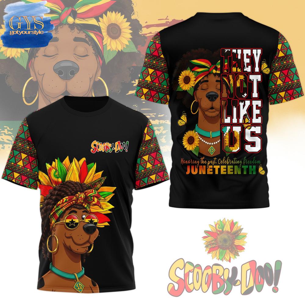 Scooby-Doo-Juneteenth-Special-Limited-Edition-Unisex-Performance-T-Shirt Scooby-Doo Juneteenth Special Limited Edition Unisex Performance T-Shirt