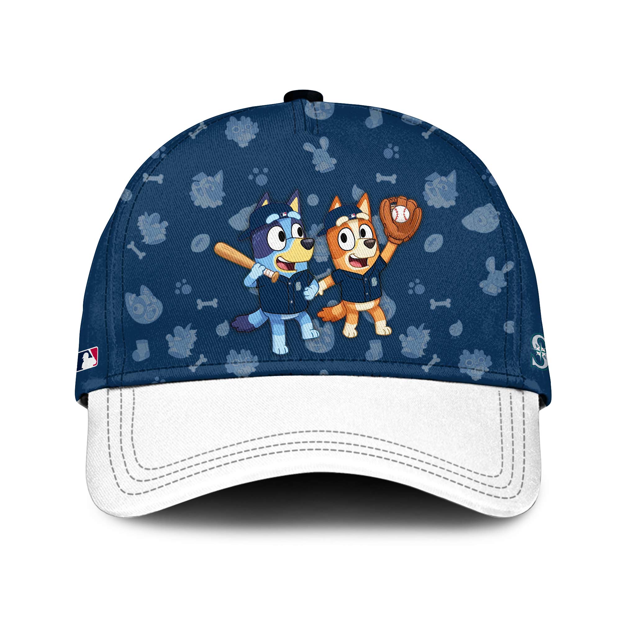 Seattle-Mariners-MLB-x-Bluey-And-Bingo-Special-Edition-Classic-Cap-2025-DBJ1053 Seattle Mariners MLB x Bluey And Bingo Special Edition Classic Cap 2025 DBJ1053
