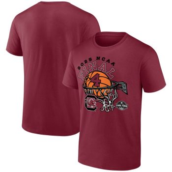 South Carolina Gamecocks 2025 NCAA Women's Basketball Tournament March Madness Final Four Box Out T-Shirt - Garnet