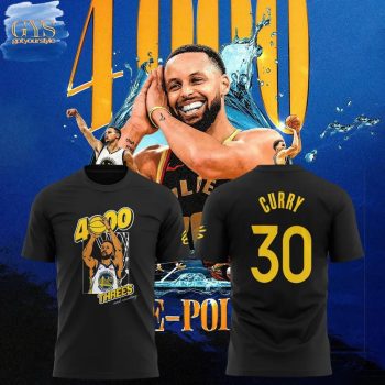 Stephen Curry 4000 Threes And Counting Unisex Performance T-Shirt