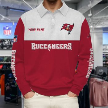Tampa Bay Buccaneers Collar Sweatshirt Custom Name Gift For Fan