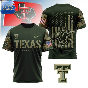 Texas Tech Red Special Camo Unisex Performance T-Shirt
