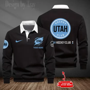 Utah Hockey Club Long Sleeve Collar Sweatshirt