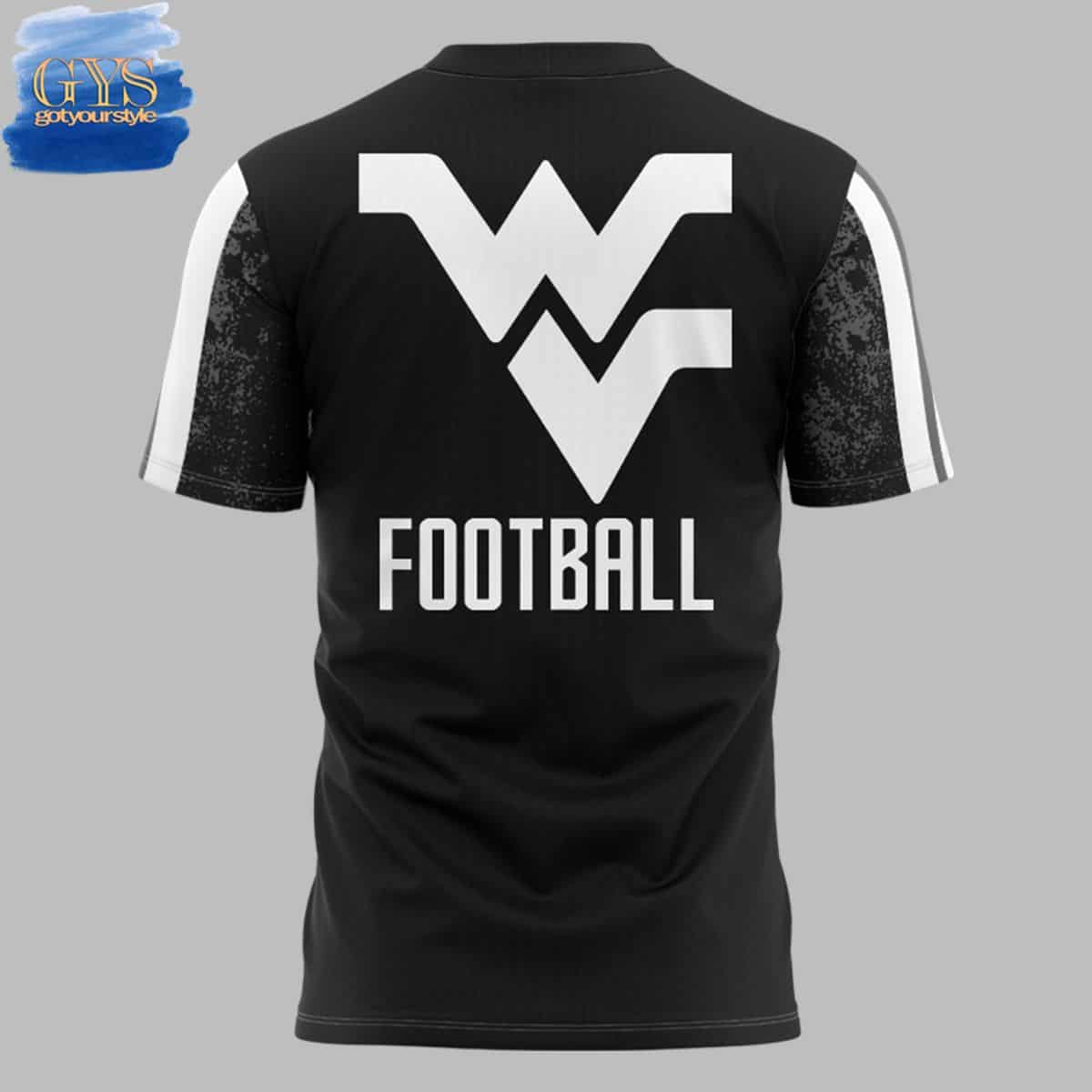 West Virginia Football Nike Black Game Unisex Shirt